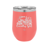 Small Town Livin Front Porch Sittin Gun Totin Country Girl - Laser Engraved Stainless Steel Drinkware - 2257 -