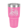 Small Town Livin Front Porch Sittin Gun Totin Country Girl - Laser Engraved Stainless Steel Drinkware - 2257 -