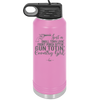 Small Town Livin Front Porch Sittin Gun Totin Country Girl - Laser Engraved Stainless Steel Drinkware - 2257 -