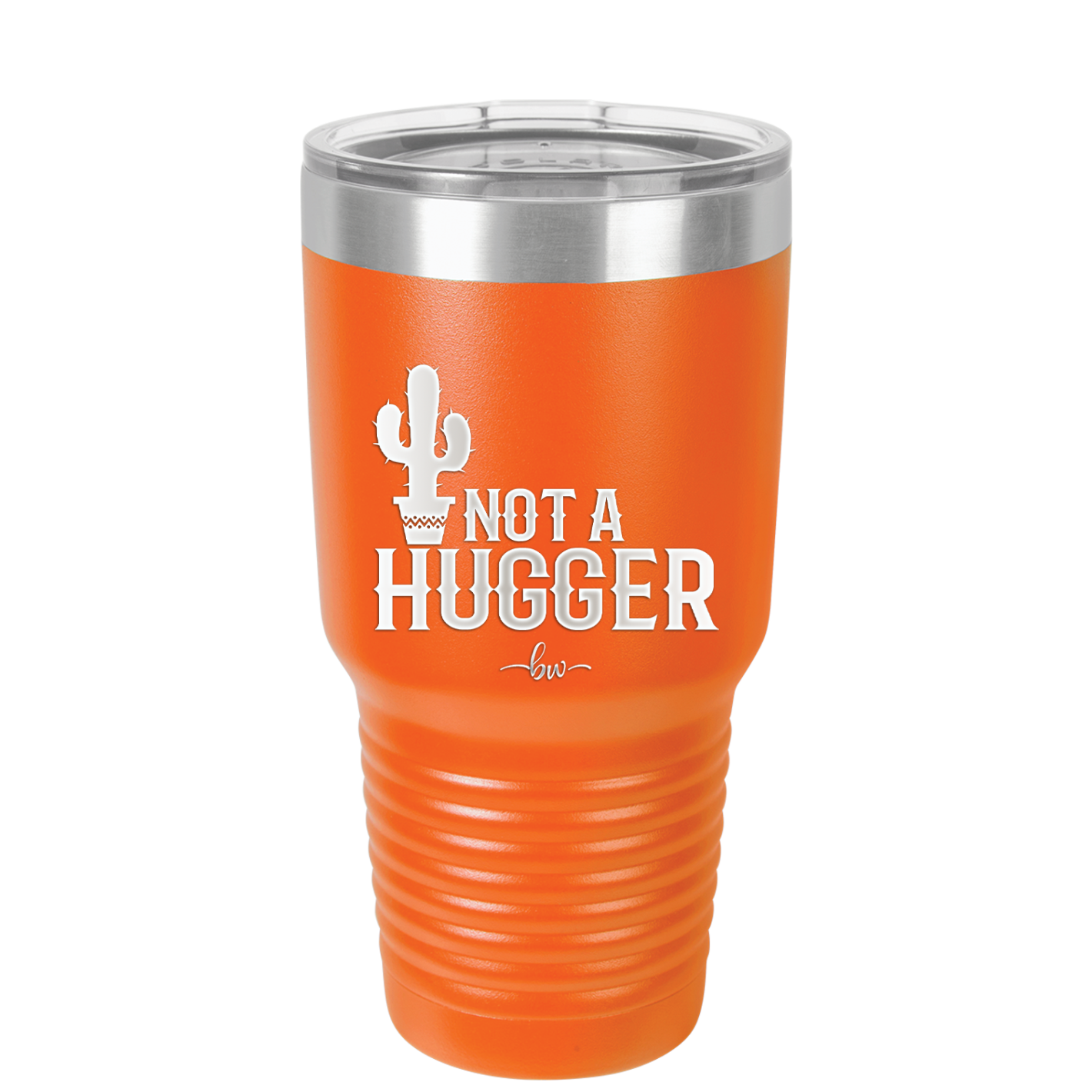 Not a Hugger - Laser Engraved Stainless Steel Drinkware - 2260 -