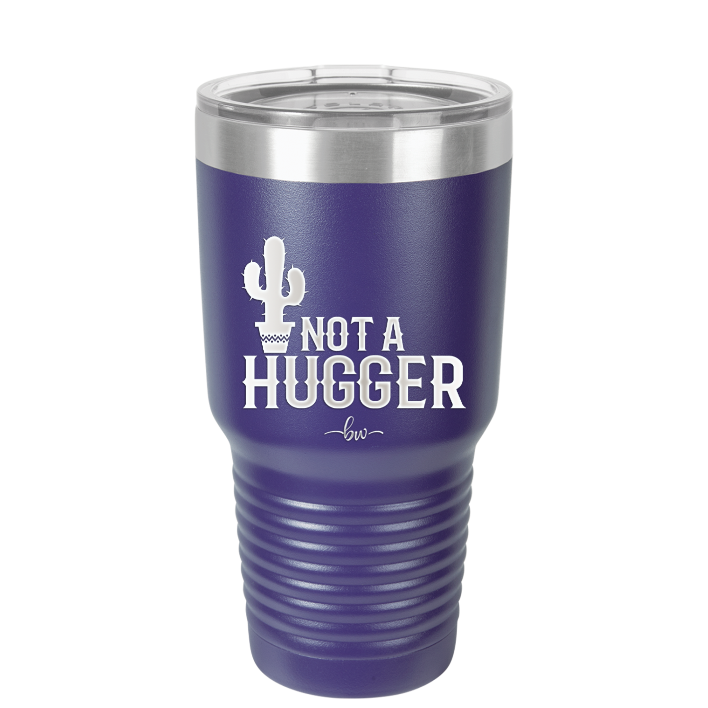 Not a Hugger - Laser Engraved Stainless Steel Drinkware - 2260 -