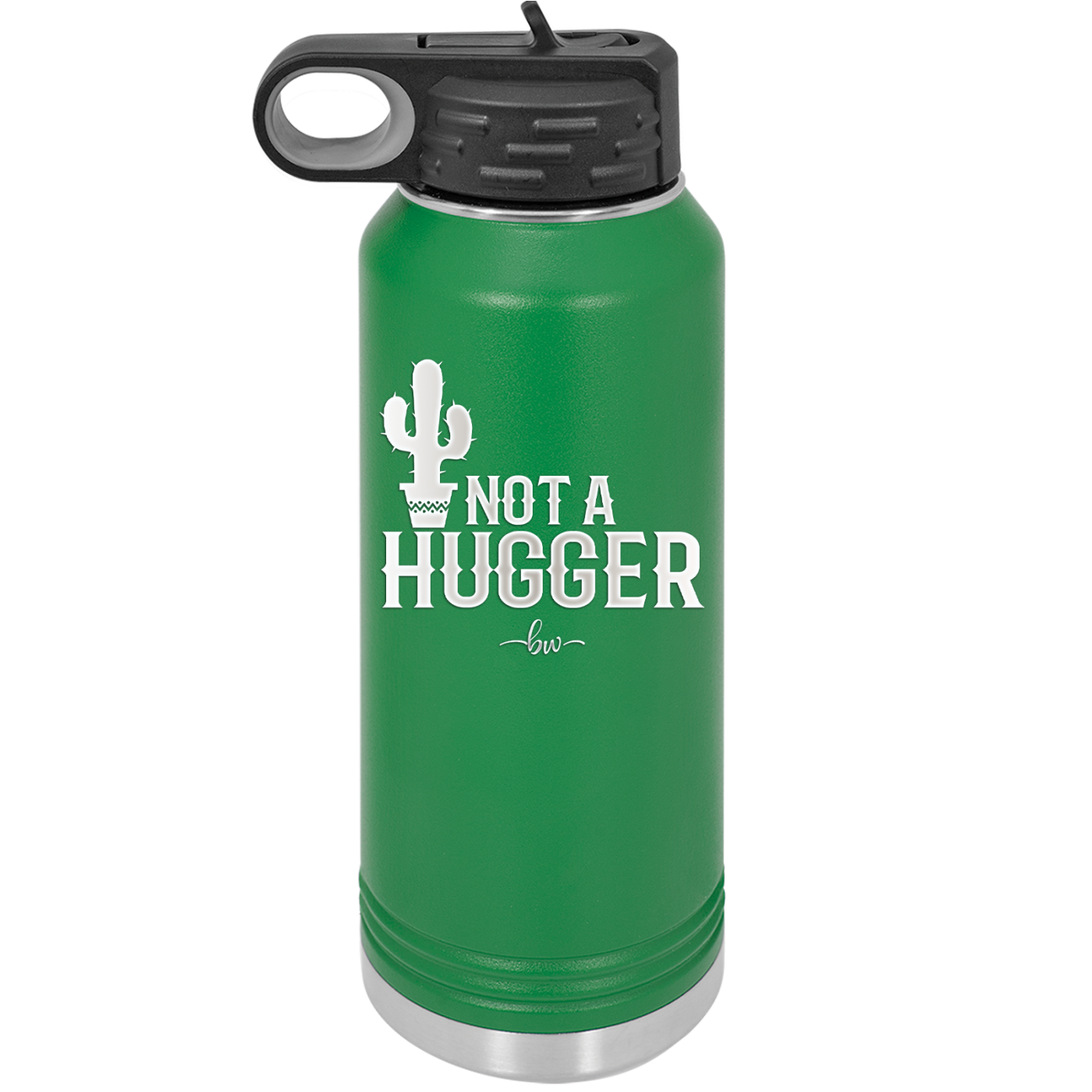 Not a Hugger - Laser Engraved Stainless Steel Drinkware - 2260 -