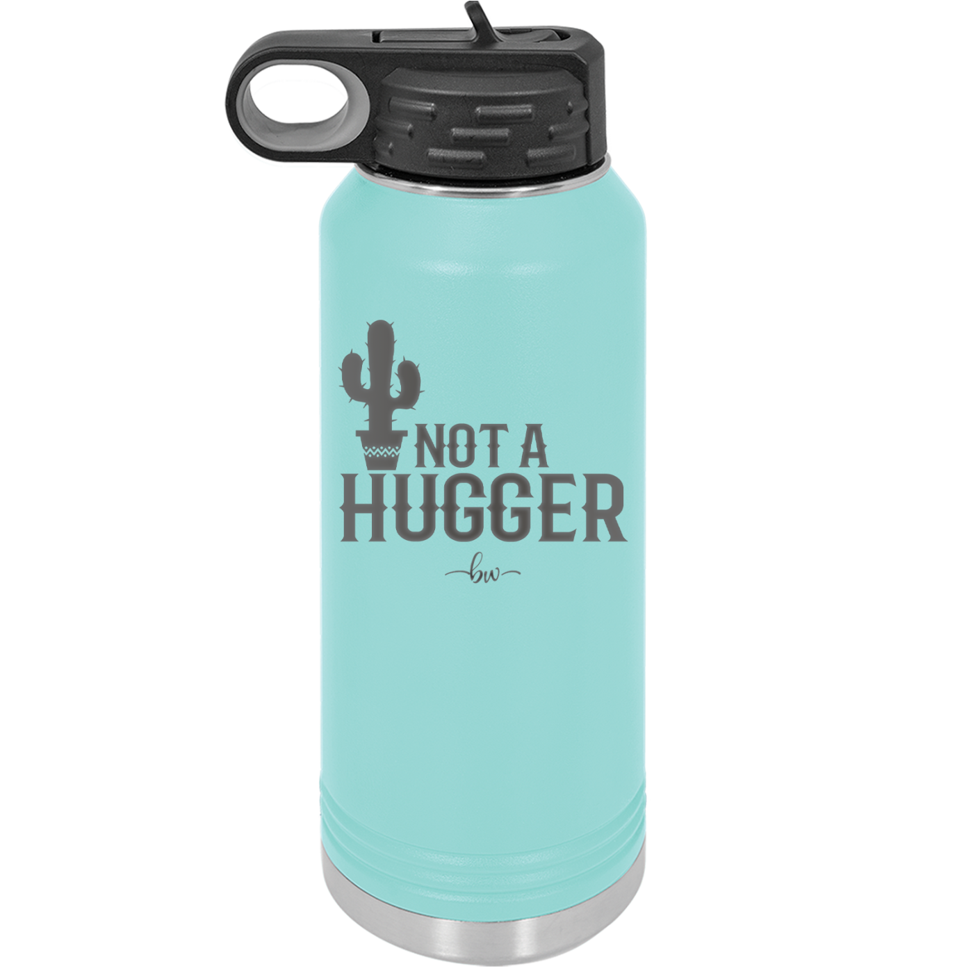 Not a Hugger - Laser Engraved Stainless Steel Drinkware - 2260 -