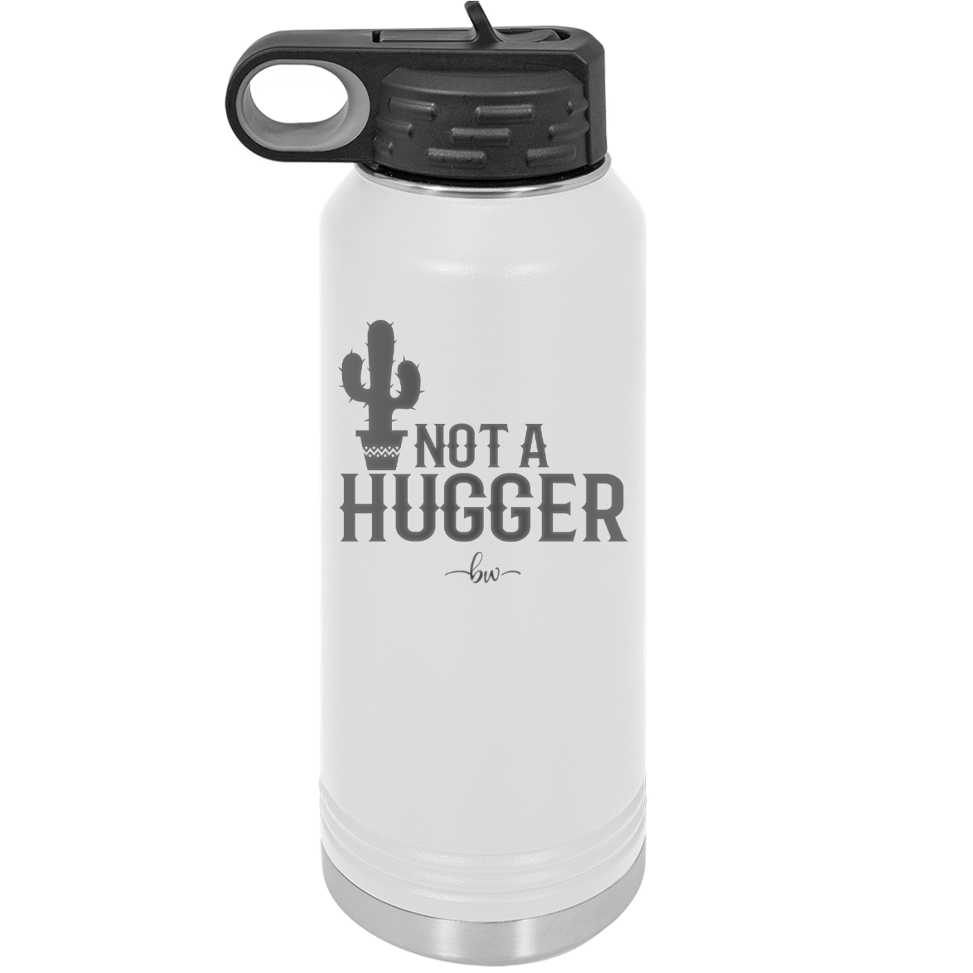 Not a Hugger - Laser Engraved Stainless Steel Drinkware - 2260 -