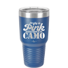 Pretty in Pink Dangerous in Camo - Laser Engraved Stainless Steel Drinkware - 2261 -