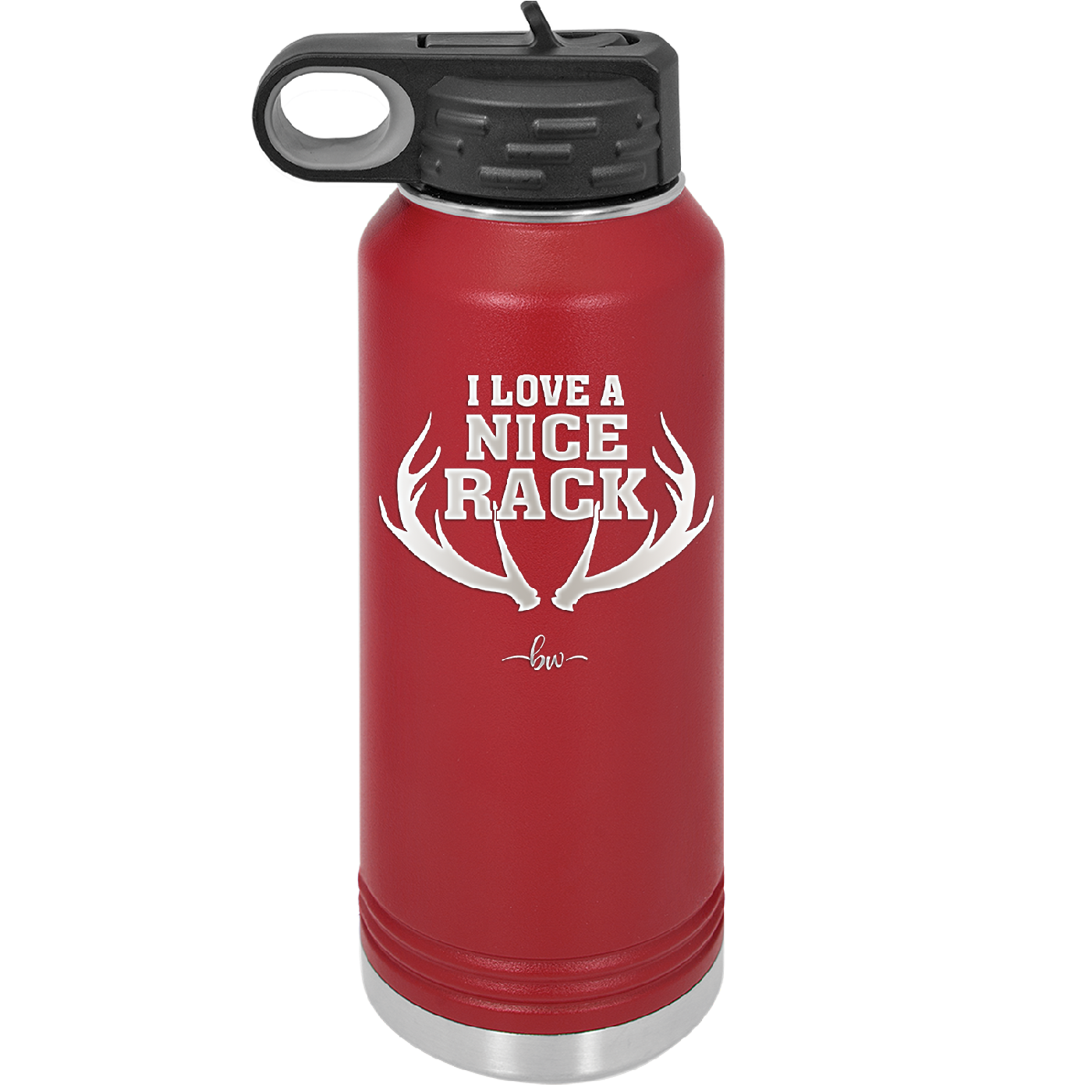 I Love a Nice Rack - Laser Engraved Stainless Steel Drinkware - 2262 -