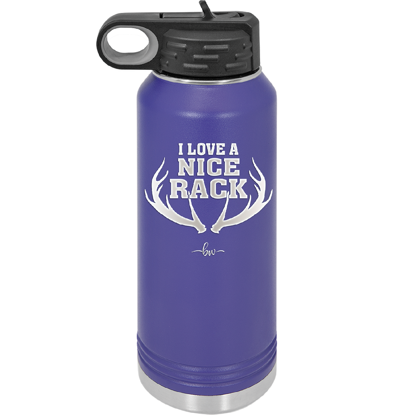 I Love a Nice Rack - Laser Engraved Stainless Steel Drinkware - 2262 -