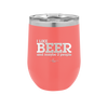 I Like Beer and Maybe 2 People - Laser Engraved Stainless Steel Drinkware - 2263 -