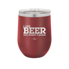I Like Beer and Maybe 2 People - Laser Engraved Stainless Steel Drinkware - 2263 -