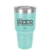 I Like Beer and Maybe 2 People - Laser Engraved Stainless Steel Drinkware - 2263 -