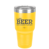 I Like Beer and Maybe 2 People - Laser Engraved Stainless Steel Drinkware - 2263 -