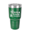 I Like Tequila and Maybe 2 People - Laser Engraved Stainless Steel Drinkware - 2265 -
