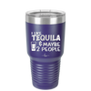 I Like Tequila and Maybe 2 People - Laser Engraved Stainless Steel Drinkware - 2265 -
