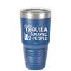 I Like Tequila and Maybe 2 People - Laser Engraved Stainless Steel Drinkware - 2265 -