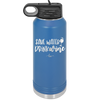 Save Water Drink Wine - Laser Engraved Stainless Steel Drinkware - 2270 -