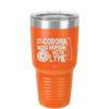 Man With Corona Seeks Woman with Lyme - Laser Engraved Stainless Steel Drinkware - 2272 -
