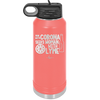 Man With Corona Seeks Woman with Lyme - Laser Engraved Stainless Steel Drinkware - 2272 -