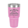 Well Looky Here If it Ain't Little Miss Never Drinking Again Drinking Again - Laser Engraved Stainless Steel Drinkware - 2278 -