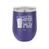 Of Course Size Matters No One Wants a Small Cup of Coffee - Laser Engraved Stainless Steel Drinkware - 2282 -