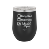 Exhausted Pigeon - Laser Engraved Stainless Steel Drinkware - 2287 -