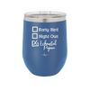 Exhausted Pigeon - Laser Engraved Stainless Steel Drinkware - 2287 -