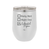 Exhausted Pigeon - Laser Engraved Stainless Steel Drinkware - 2287 -