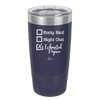 Exhausted Pigeon - Laser Engraved Stainless Steel Drinkware - 2287 -