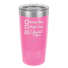 Exhausted Pigeon - Laser Engraved Stainless Steel Drinkware - 2287 -