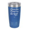 Exhausted Pigeon - Laser Engraved Stainless Steel Drinkware - 2287 -