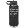 Exhausted Pigeon - Laser Engraved Stainless Steel Drinkware - 2287 -
