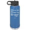 Exhausted Pigeon - Laser Engraved Stainless Steel Drinkware - 2287 -