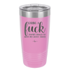 Giving a Fuck Doesn't Really Go With My Outfit Today - Laser Engraved Stainless Steel Drinkware - 2289 -