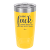 Giving a Fuck Doesn't Really Go With My Outfit Today - Laser Engraved Stainless Steel Drinkware - 2289 -