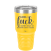 Giving a Fuck Doesn't Really Go With My Outfit Today - Laser Engraved Stainless Steel Drinkware - 2289 -