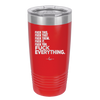 Fuck This That Them It You Everything List - Laser Engraved Stainless Steel Drinkware - 2292 -