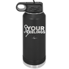 Fuck Your Feelings with Stick Figure - Laser Engraved Stainless Steel Drinkware - 2295 -