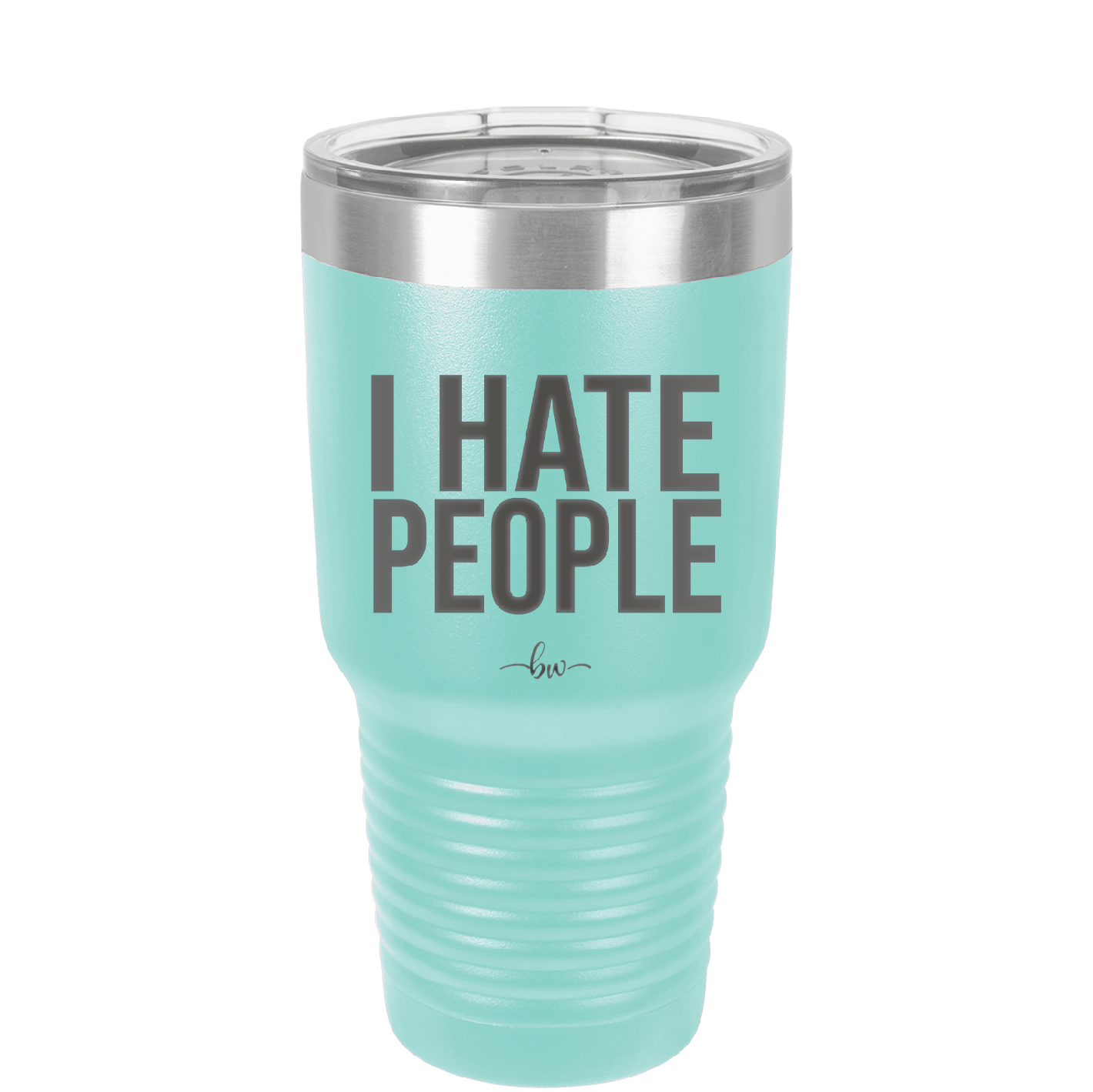 I Hate People - Laser Engraved Stainless Steel Drinkware - 2301 -
