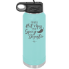 I'm Not a Hot Mess I'm a Spicy Disaster - Laser Engraved Stainless Steel Drinkware - 2306 -