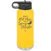 I'm Not a Hot Mess I'm a Spicy Disaster - Laser Engraved Stainless Steel Drinkware - 2306 -