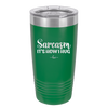 Sarcasm It's How I Hug - Laser Engraved Stainless Steel Drinkware - 2320 -