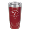 I Have a Daughter Now I Argue With a Tiny Version of Myself Every Day - Laser Engraved Stainless Steel Drinkware - 2330 -