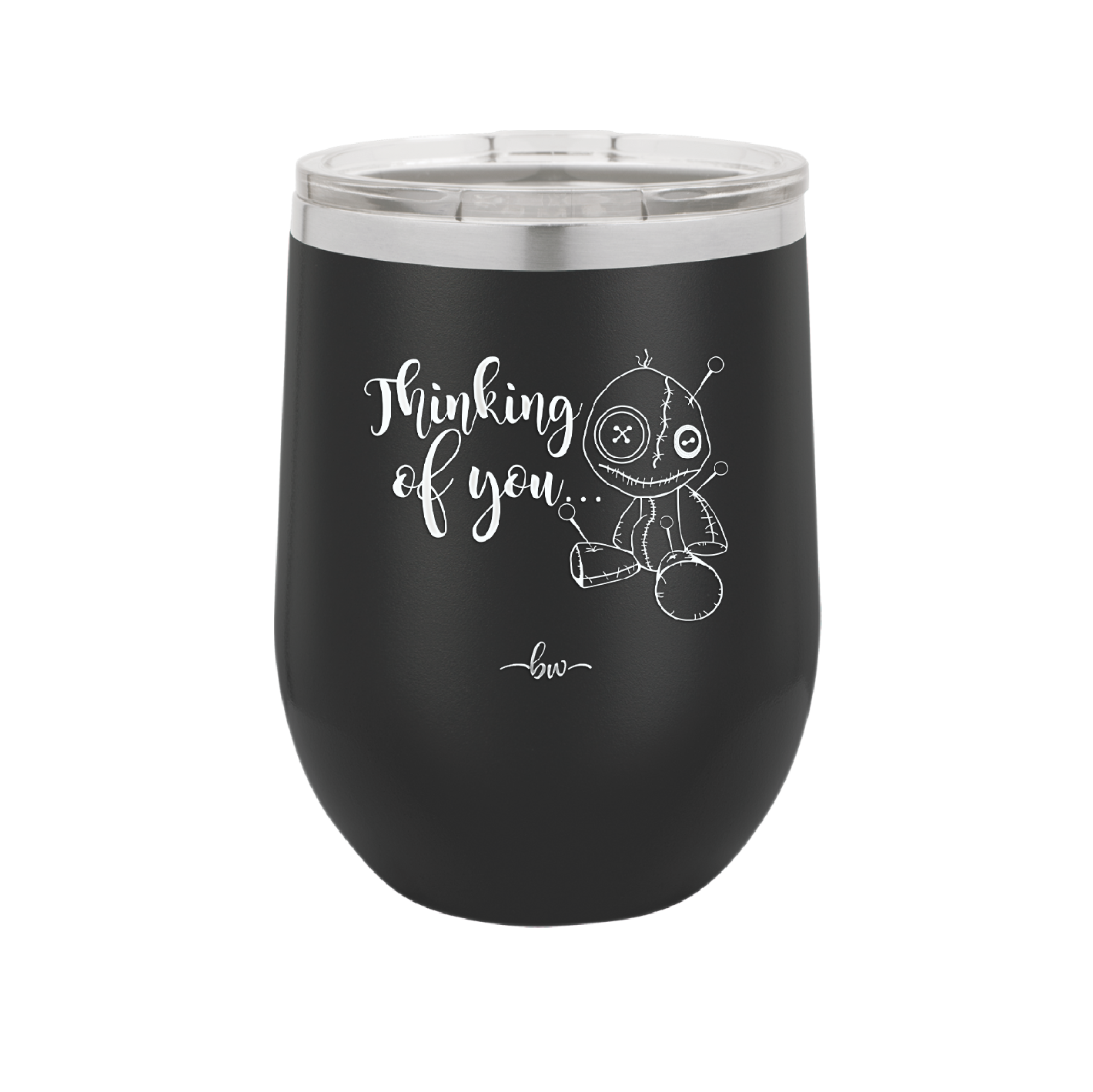 Thinking of You Voodoo - Laser Engraved Stainless Steel Drinkware - 2332 -