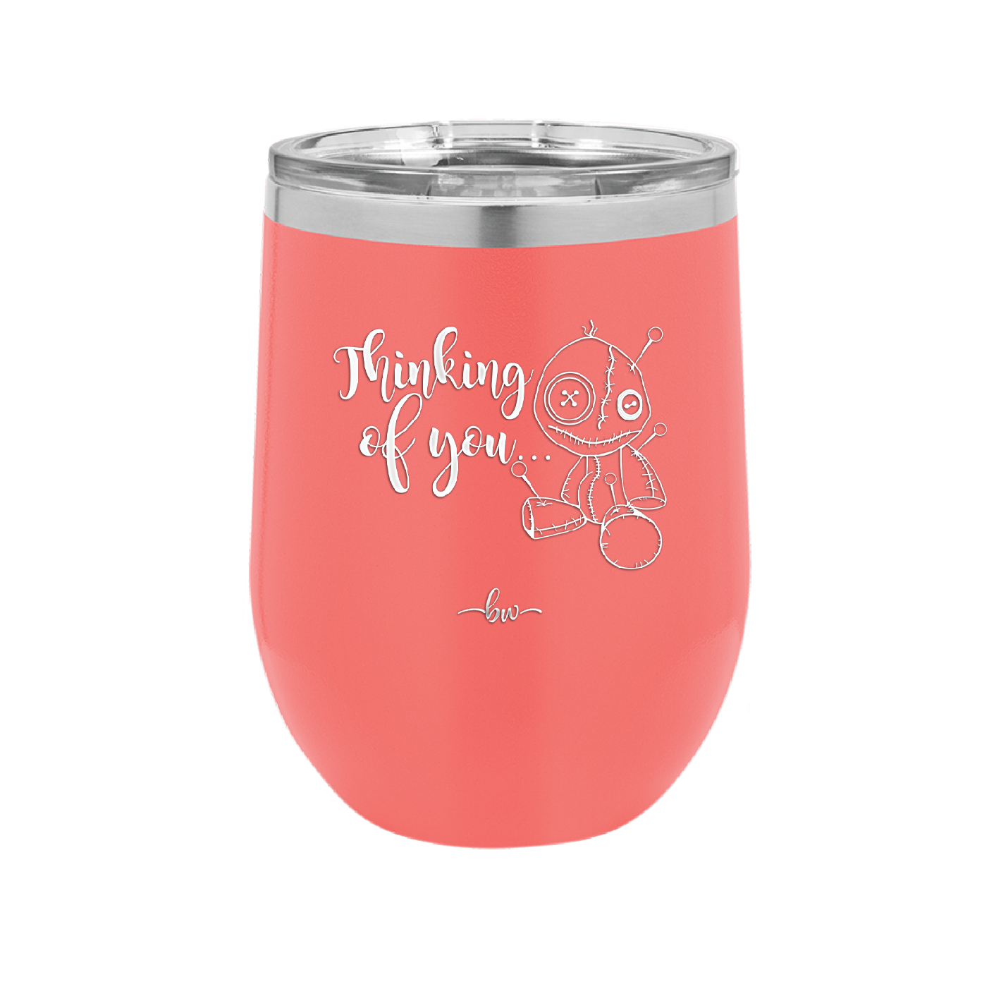 Thinking of You Voodoo - Laser Engraved Stainless Steel Drinkware - 2332 -