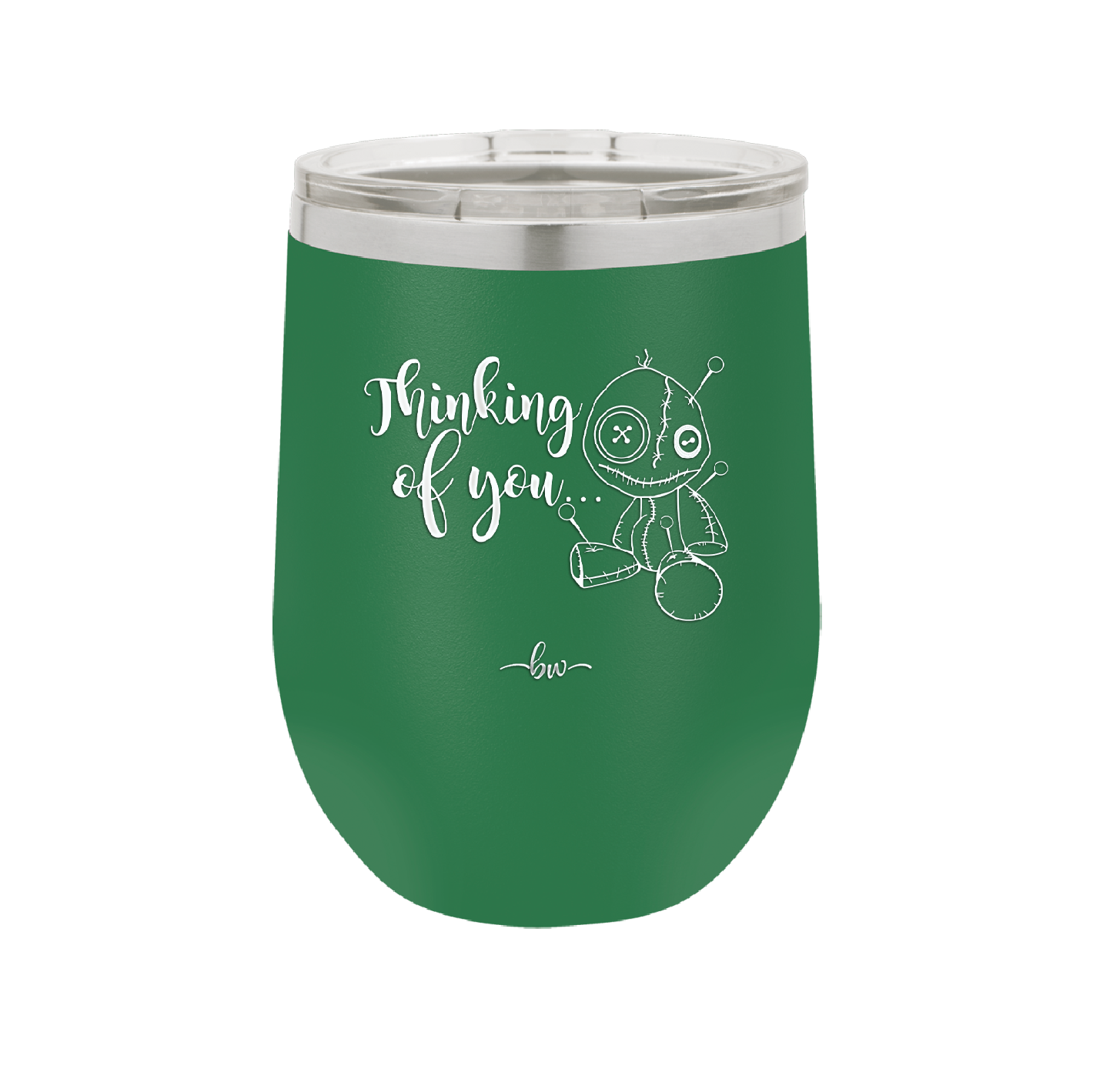 Thinking of You Voodoo - Laser Engraved Stainless Steel Drinkware - 2332 -