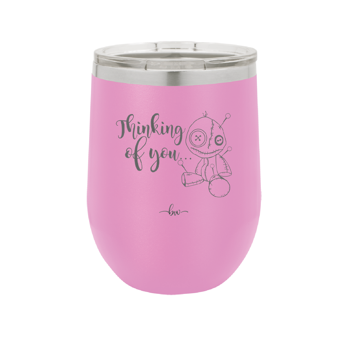 Thinking of You Voodoo - Laser Engraved Stainless Steel Drinkware - 2332 -