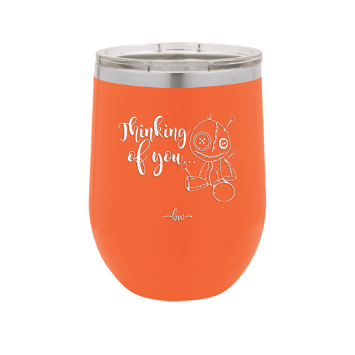 Thinking of You Voodoo - Laser Engraved Stainless Steel Drinkware - 2332 -