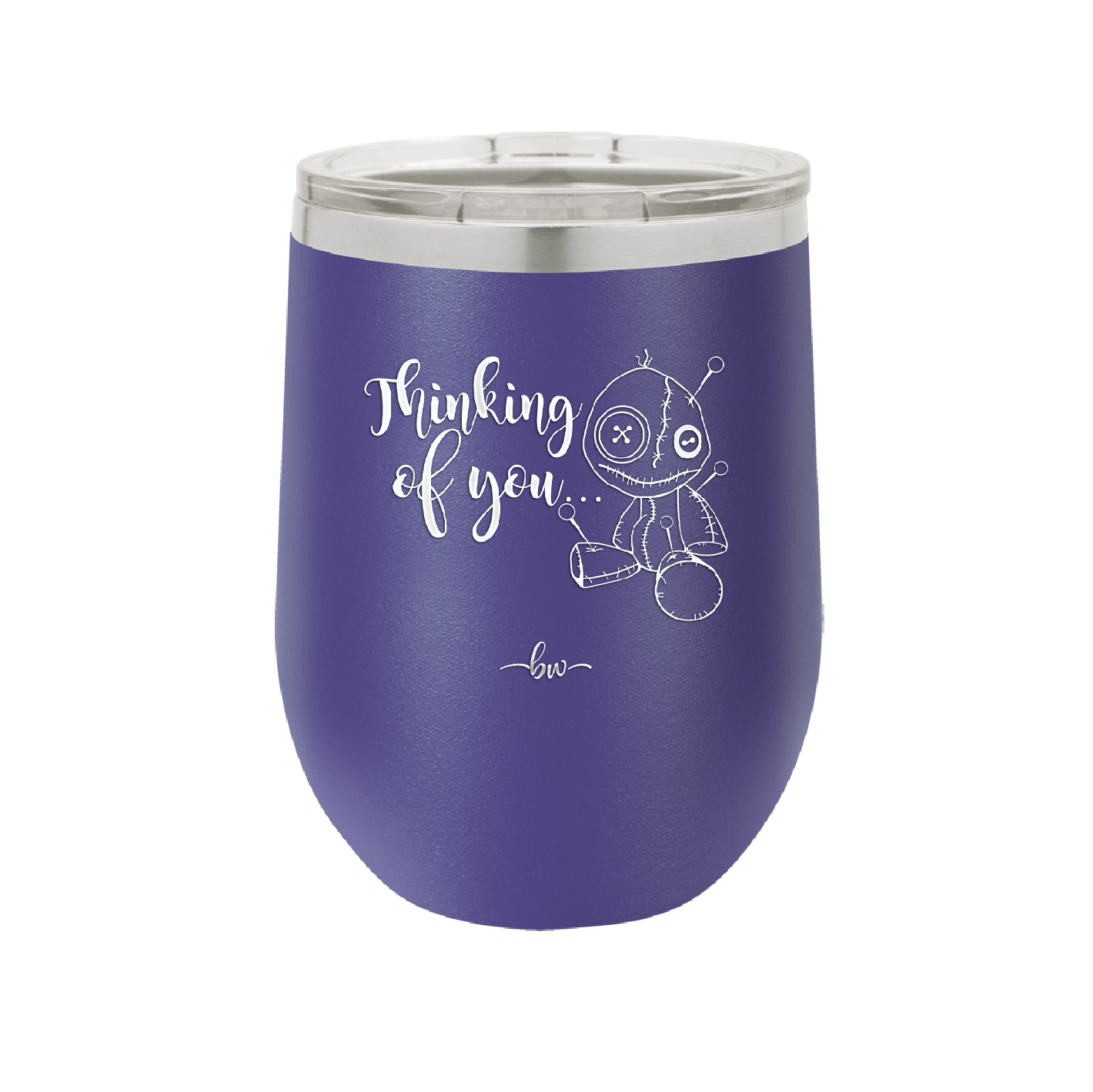 Thinking of You Voodoo - Laser Engraved Stainless Steel Drinkware - 2332 -