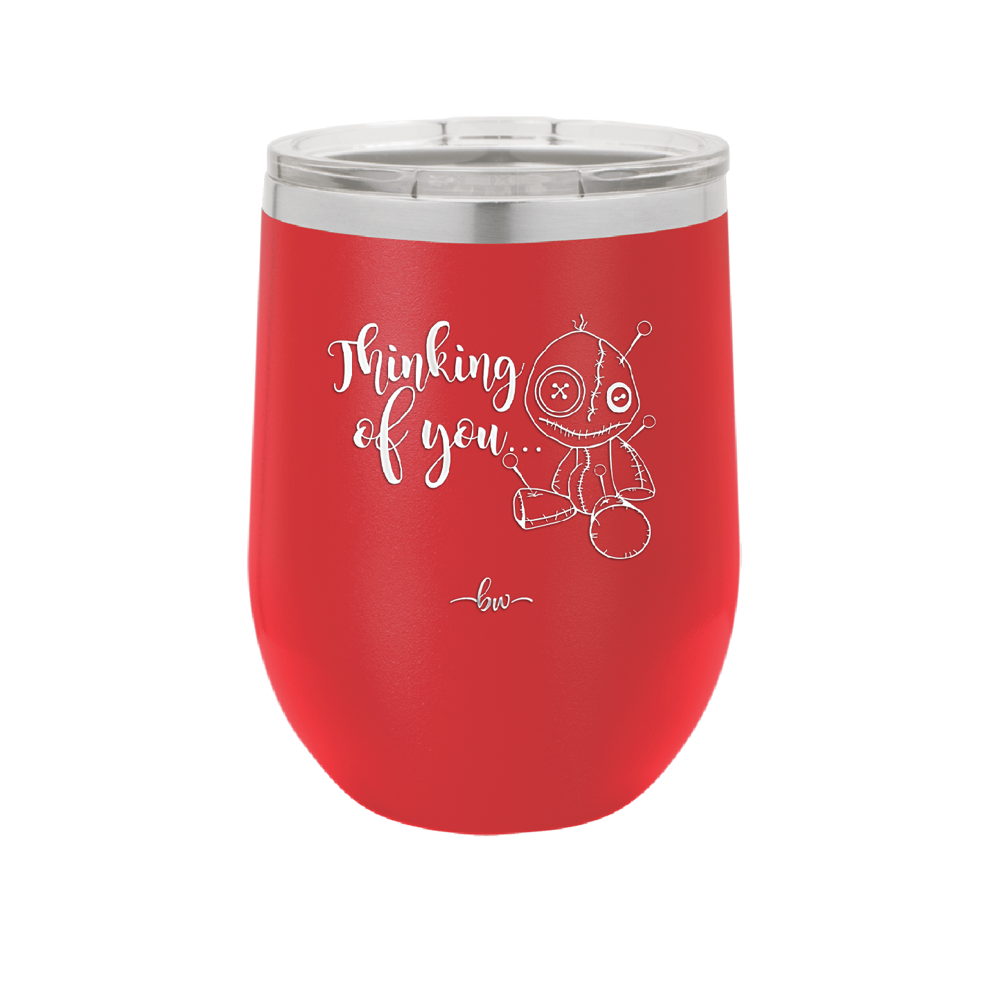 Thinking of You Voodoo - Laser Engraved Stainless Steel Drinkware - 2332 -