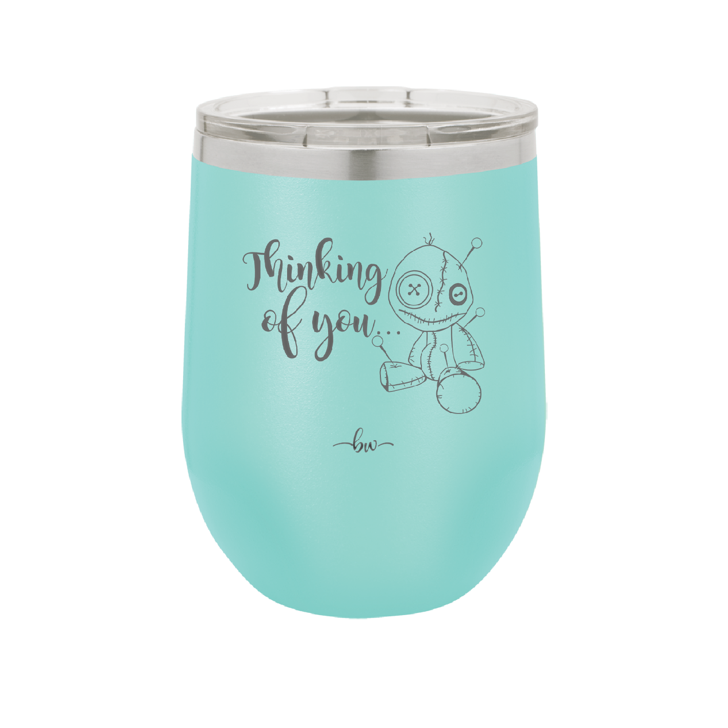 Thinking of You Voodoo - Laser Engraved Stainless Steel Drinkware - 2332 -