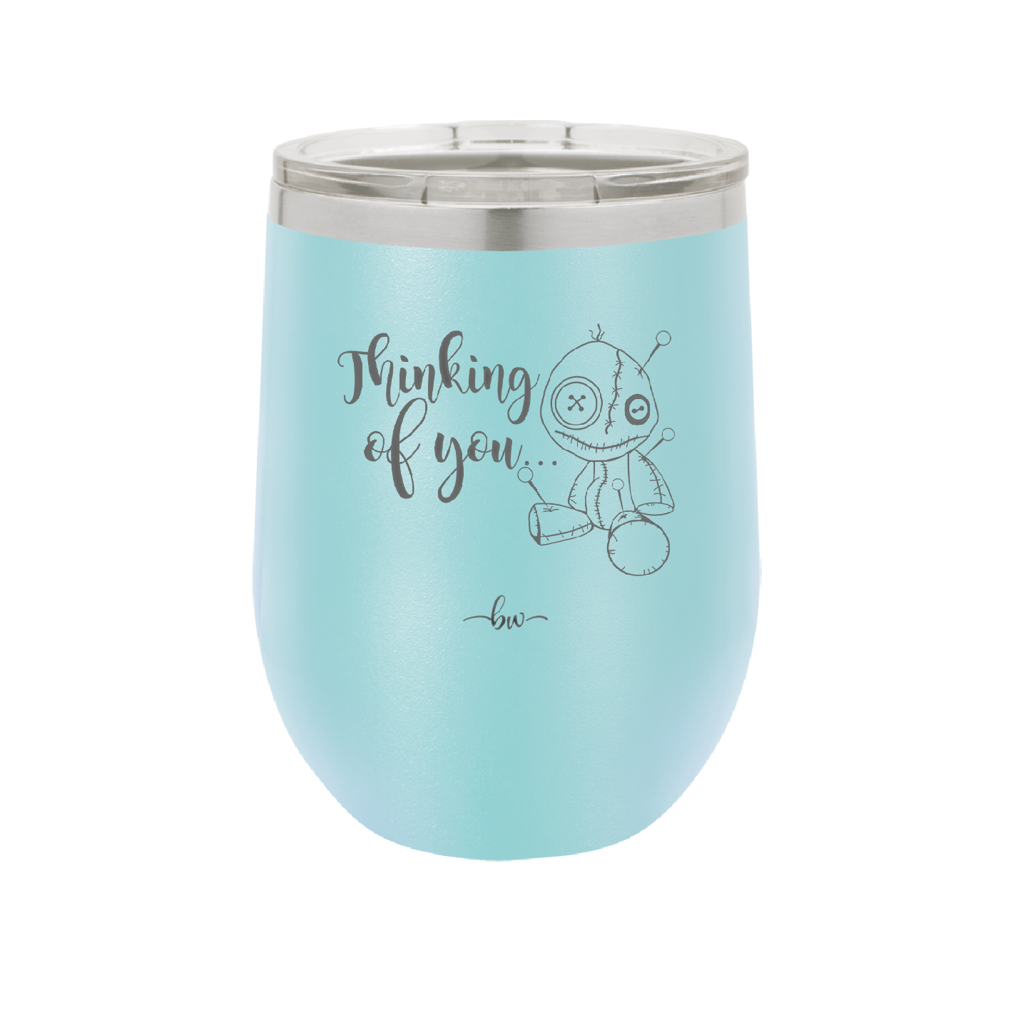 Thinking of You Voodoo - Laser Engraved Stainless Steel Drinkware - 2332 -
